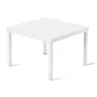 Mesa de centro de jardim empilhável em aço galvanizado fabricado na Itália - Aberdeen Viadurini