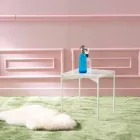 Mesa de centro quadrada de metal e cerâmica com design moderno - porco-espinho Viadurini