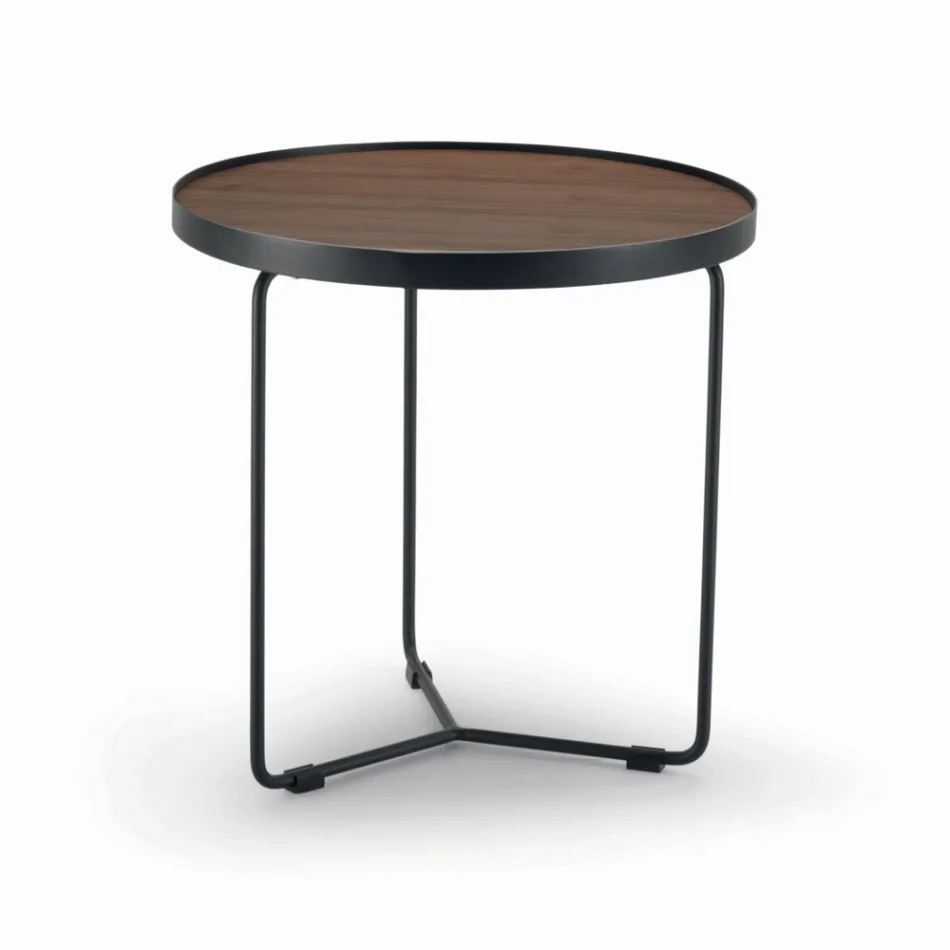 Mesa de centro em nogueira Canaletto de diversos tamanhos Made in Italy - Gubbio Viadurini