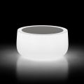 Mesa de centro luminosa ao ar livre com luz LED e tampo Hpl Made in Italy - Belida