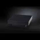 Mesa de centro contemporânea de madeira revestida de metacrilato Loft Cadeau Viadurini