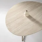 Relia - Mesa de centro moderna em MDF e metal pintado com diversos acabamentos. Viadurini