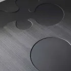 Mesa de centro contemporânea em madeira de lariço laqueada Viadurini