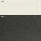 Barco Design Mesa de centro oval de metal e vidro jateado - embarque Viadurini