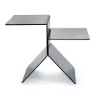 Mesa de centro de plexiglás colorido transparente para sala de estar fabricada na Itália - Kamon Viadurini