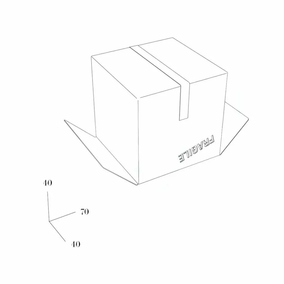 Revistas porta-mesa Mabele frágil Viadurini