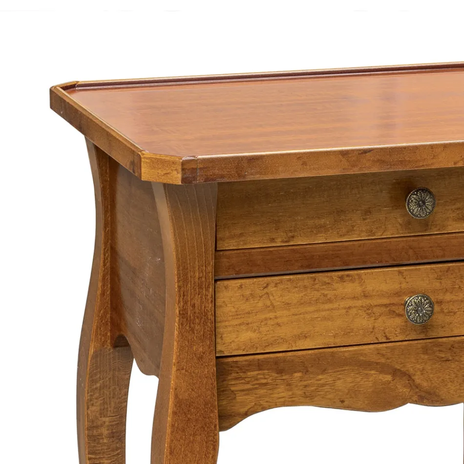 Mesa telefônica em faia em diversos acabamentos Made in Italy - Charun Viadurini