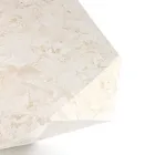 Mesa de centro em formato interno em pedra fóssil com diferentes acabamentos - fones de ouvido Viadurini