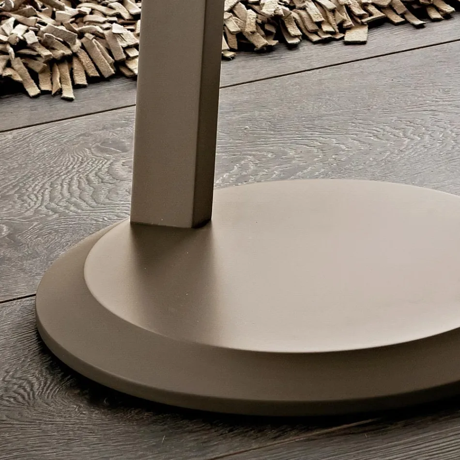 Mesa de centro em MDF lacado com estrutura em madeira maciça Made in Italy - Tobiko Viadurini