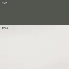 Mesa de centro redonda em formato de barco em metal e vidro jateado - embarque Viadurini