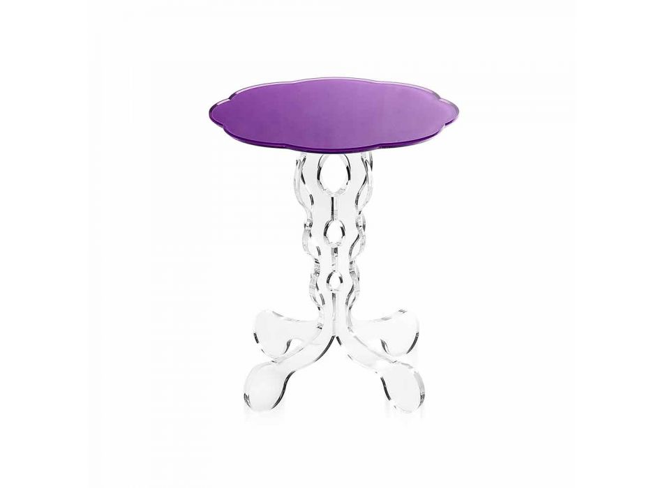 Mesa de centro redonda de lavanda 36cm modern Janis design Viadurini