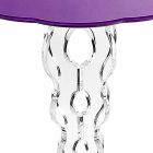 Mesa de centro redonda de lavanda 36cm modern Janis design Viadurini