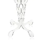 Mesa lateral redonda vermelha 36 cm Janis, design moderno, fabricado na Itália Viadurini