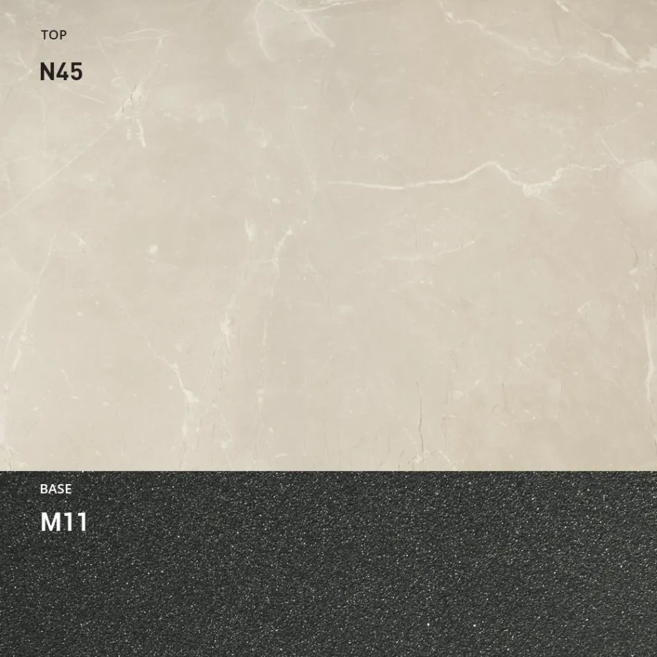 Mesa de centro transformável com altura ajustável até 82 cm Made in Italy - Roda Viadurini