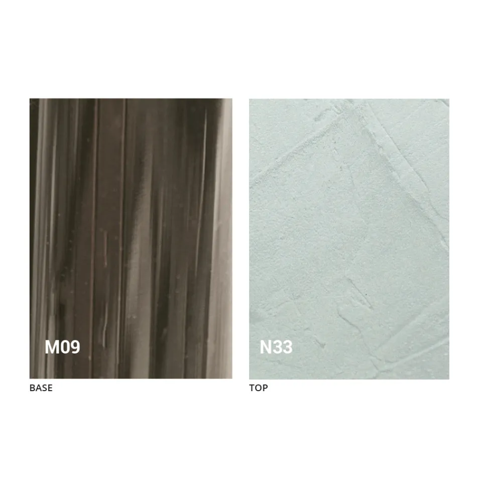 Mesa de centro transformadora em madeira e metal preto Made in Italy - Niverio Viadurini