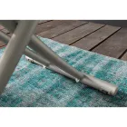 Mesa de centro transformável em metal e design cerâmico Made in Italy - Saturn Viadurini