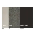 Mesa de centro transformável em metal e design cerâmico Made in Italy - Saturn Viadurini