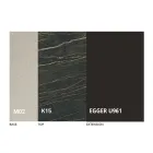 Mesa de centro transformável em metal e design cerâmico Made in Italy - Saturn Viadurini