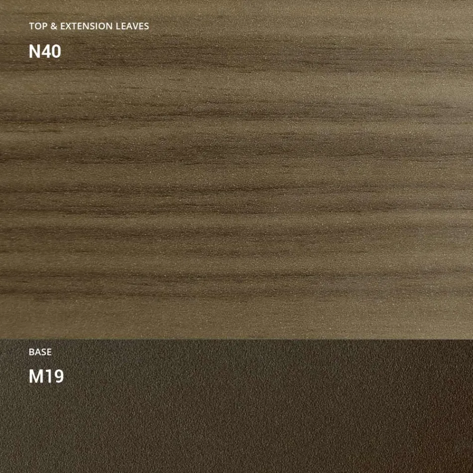 Mesa de centro transformável em mesa de jantar de madeira fabricada na Itália - Aikido Viadurini