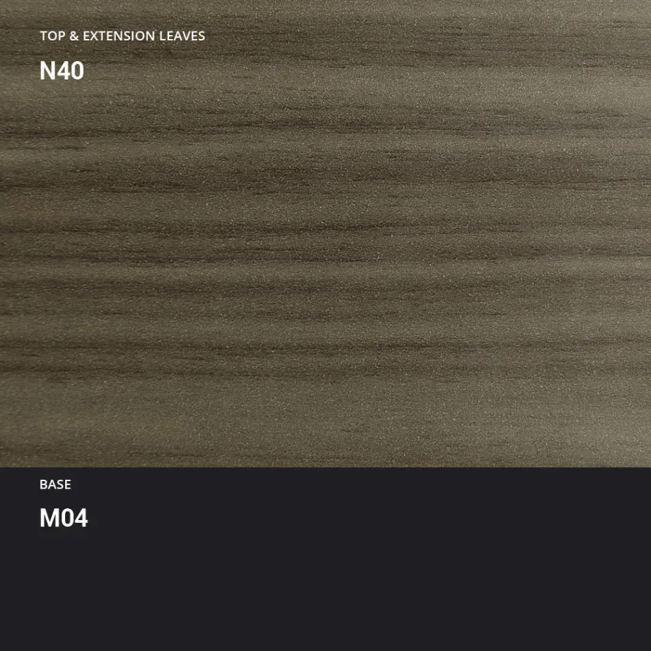 Mesa de centro transformável em mesa de jantar de madeira fabricada na Itália - Polar Viadurini