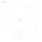 Mesa de centro transformável em mesa de jantar de madeira fabricada na Itália - Polar Viadurini