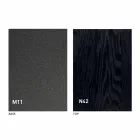 Mesa de centro conversível em mesa de jantar Tampo de madeira e base de metal - pêssego Viadurini