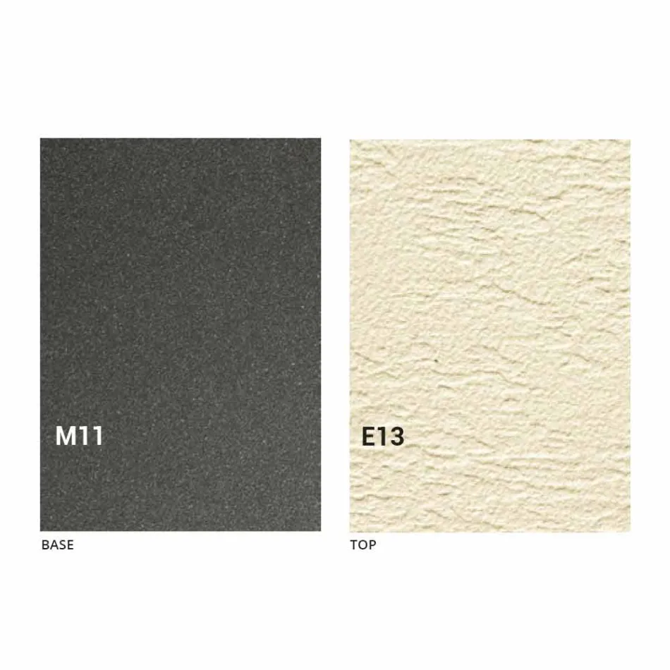 Mesa de centro transformável moderna com tampo de efeito Malta Made in Italy - Patroclus Viadurini