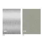 Mesa de centro transformável moderna, tampo com efeito de argamassa feito na Itália - Salomon Viadurini