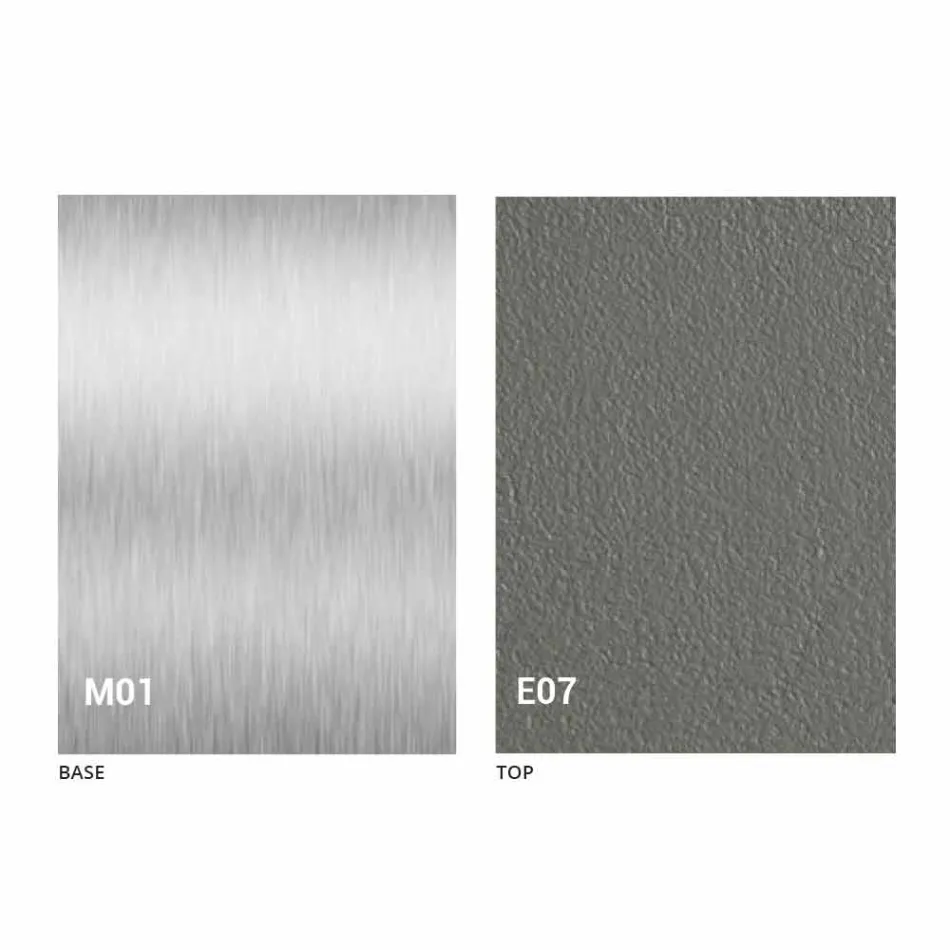 Mesa de centro transformavel moderna com tampo de efeito de argamassa Made in Italy - Salomon Viadurini