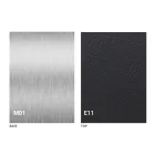 Mesa de centro transformável moderna, tampo com efeito de argamassa feito na Itália - Salomon Viadurini