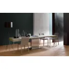 Mesa de centro transformavel moderna com tampo de efeito de argamassa Made in Italy - Salomon Viadurini