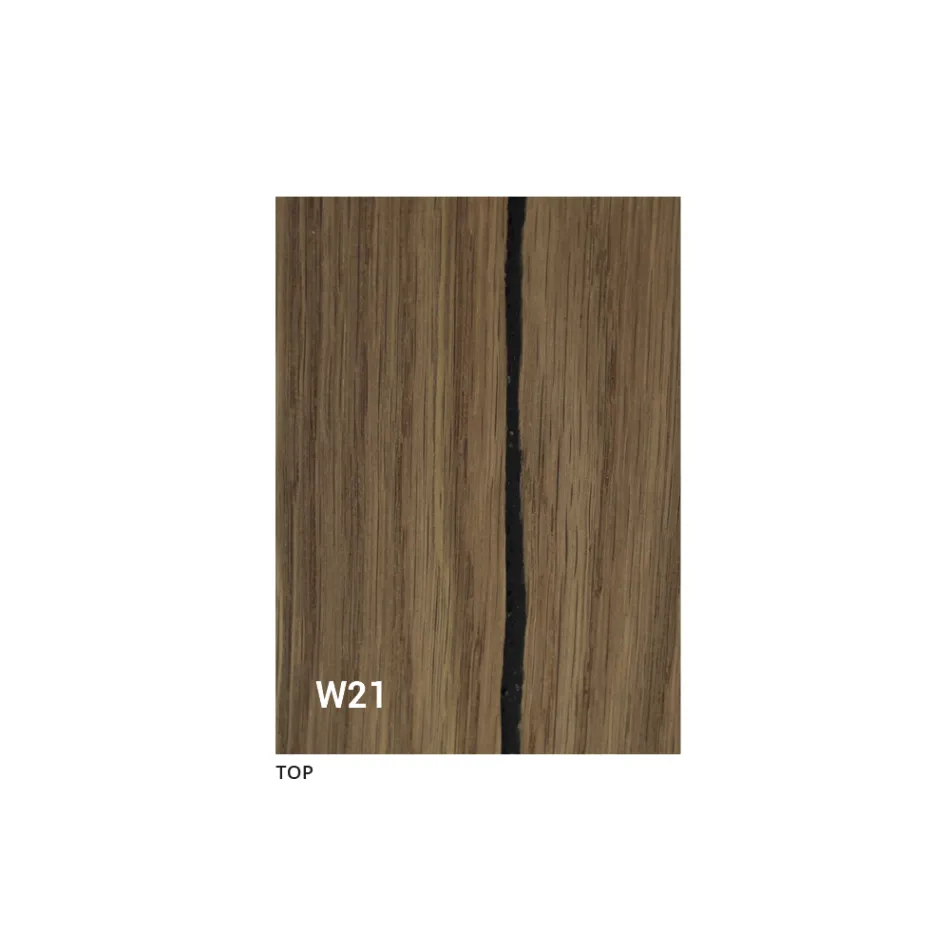 Mesa de centro transformavel moderna em madeira e metal, fabricada na italia - Spirit Viadurini