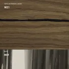 Mesa de centro moderna transformável em metal e madeira fabricada na Itália - universo Viadurini