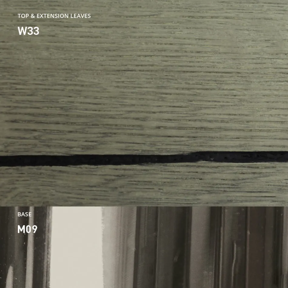 Mesa de centro moderna transformável em metal e madeira fabricada na Itália - universo Viadurini