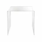 Mesa de centro de design contemporâneo 40x40cm Terry Small, made in Italy Viadurini