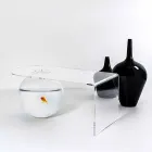 Mesa de centro de design moderno contemporâneo L90xH40xP48 cm Bolly, made in Italy Viadurini