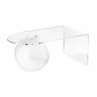 Mesa de centro de design moderno contemporâneo L90xH40xP48 cm Bolly, made in Italy Viadurini