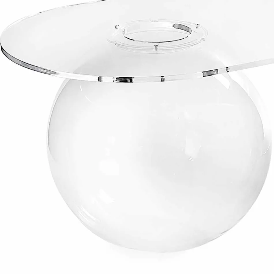 Mesa de centro de design moderno contemporâneo L90xH40xP48 cm Bolly, made in Italy Viadurini