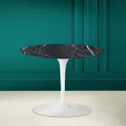 Mesa de Centro Tulipa Eero Saarinen H 41 em Cerâmica Marquinia Made in Italy - Escarlate Viadurini