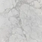 Mesa de Centro Oval Tulipa Eero Saarinen H 41 com Tampo em Mármore Arabescato Fabricado na Itália - Escarlate Viadurini