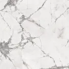 Mesa de centro oval Tulip Saarinen H 41 em cerâmica invisível selecionada fabricada na Itália - Escarlate Viadurini