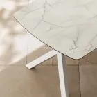 Mesa de Barril Extensível para 240 ou 280 cm em HPL Estratificado - Dialogo Viadurini