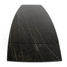 Mesa extensível até 276 cm em Cerâmica Noir Desir Made in Italy - Equator Viadurini
