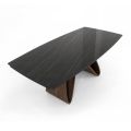Mesa extensível até 276 cm em Cerâmica Noir Desir Made in Italy - Equator