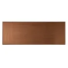 Mesa extensível 160/240x90 cm em nogueira e ferro - Nodo Viadurini