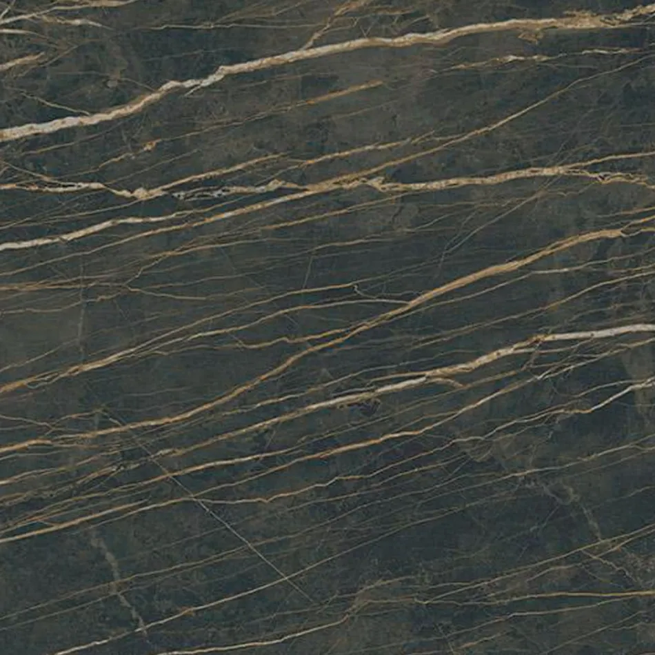 Mesa extensível 3 m Pernas de metal de cerâmica brilhante - Papusca Viadurini