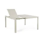 Mesa extensível até 149 cm em alumínio com pintura eletrostática a pó - Necessário Viadurini