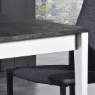 Mesa extensível até 180 cm em Faia e Melamina Made in Italy - Otiello Viadurini