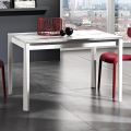 Mesa extensível até 180 cm em Faia e Melamina Made in Italy - Otiello