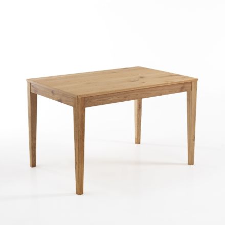 Mesa extensível até 180 cm em madeira maciça de bétula - tálio Viadurini